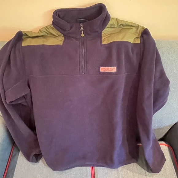 Vineyard Vines Quarter Zip Fleece Size Small - Picture 1 of 4